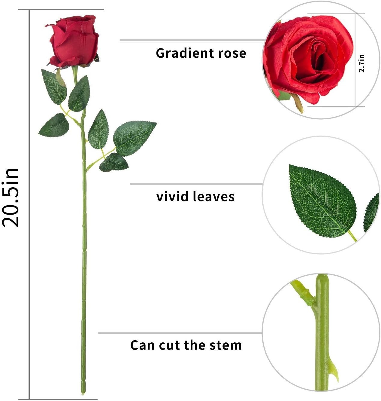 Versatile Silk Roses for Home and Events