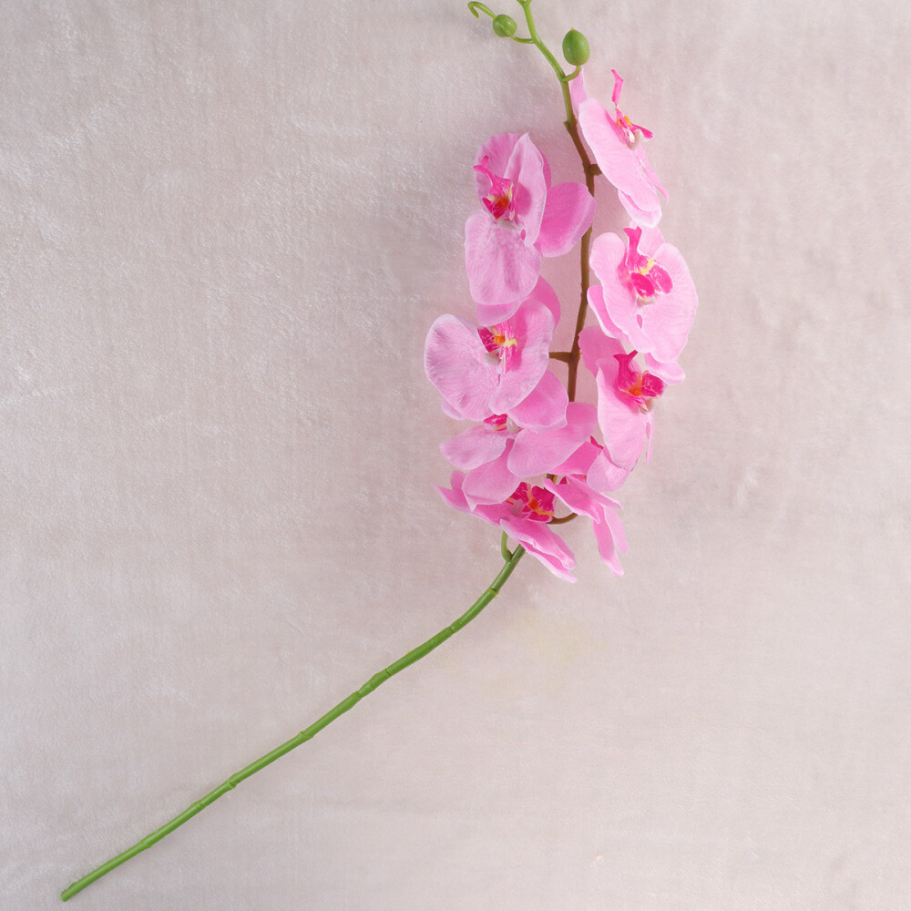 Artificial Plants Flower Arrangements Orchid Faux Stem Touch
