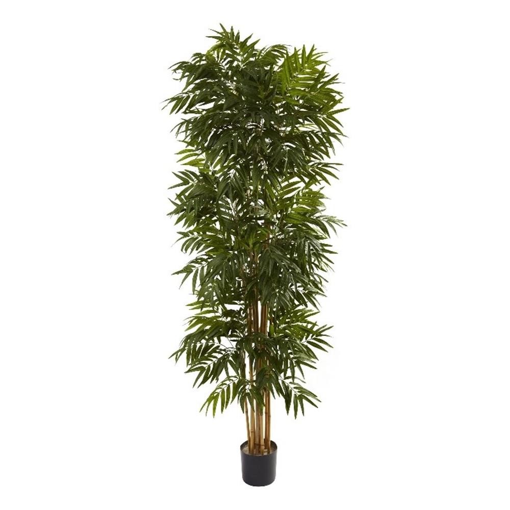 Nearly Natural 7.5ft Phoenix Palm Tree in Green