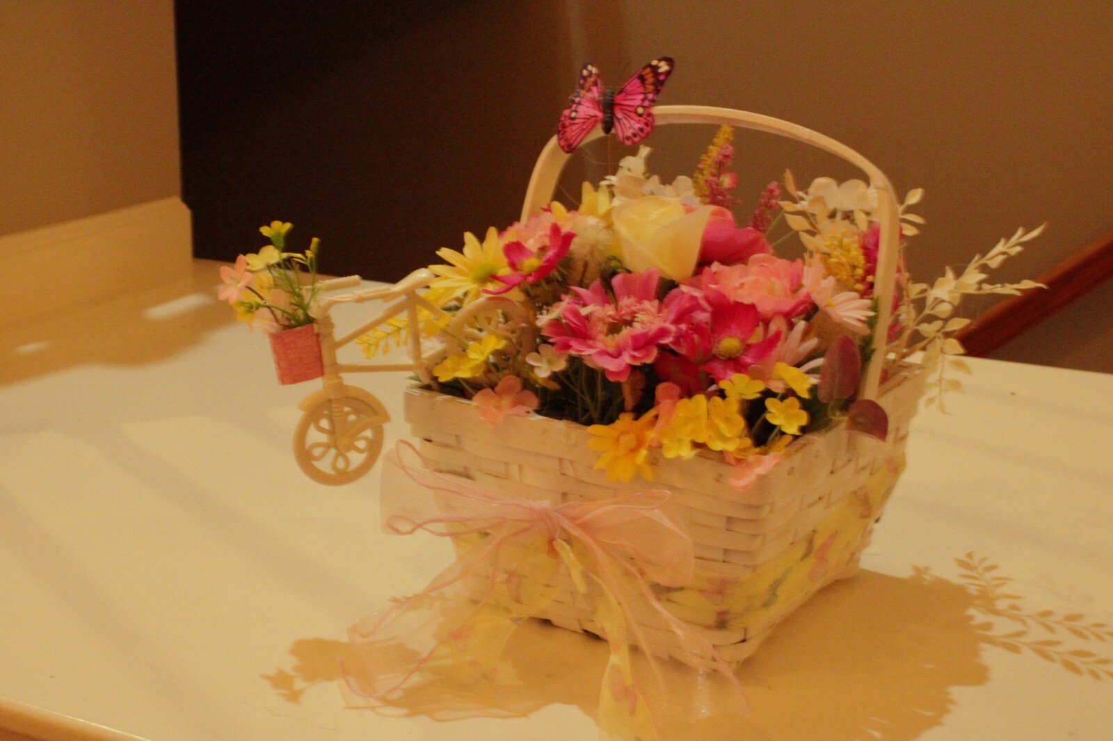 Sunny Day Flower Basket