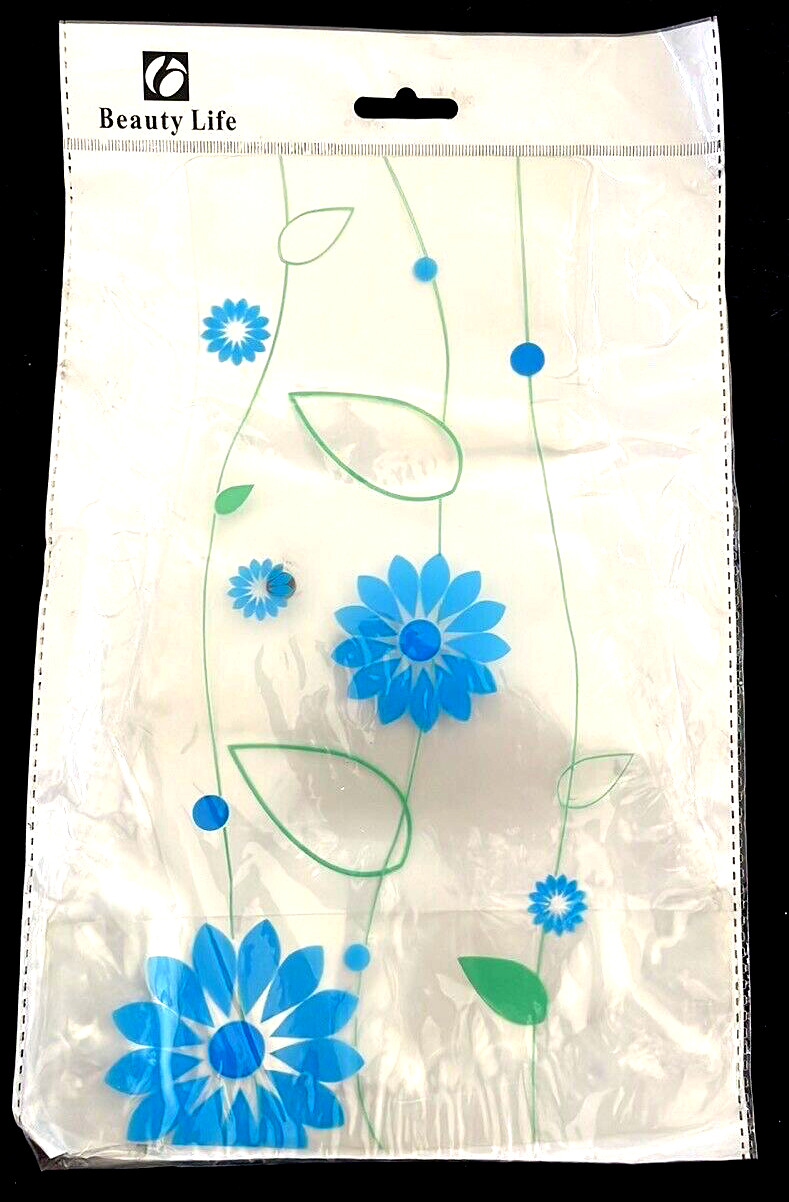 NEW 60 LARGE FOLDING PLASTIC VASES WHOLESALE TRANSPARENT ASSORTED/PATTERNS CLEAR