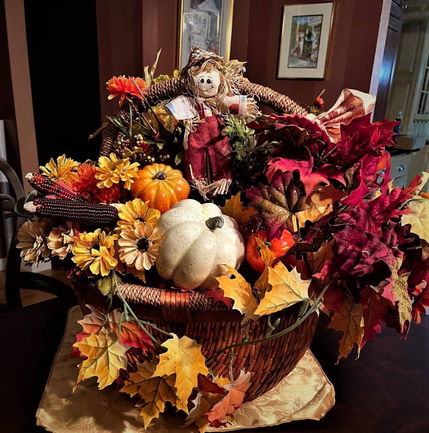 Sunny Day Flower Basket