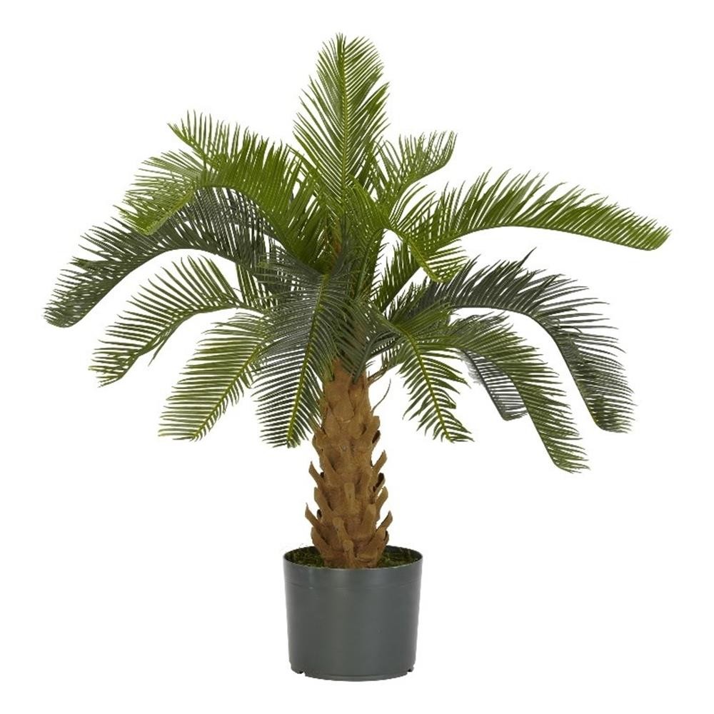 Nearly Natural Cycas Silk Plant in Green