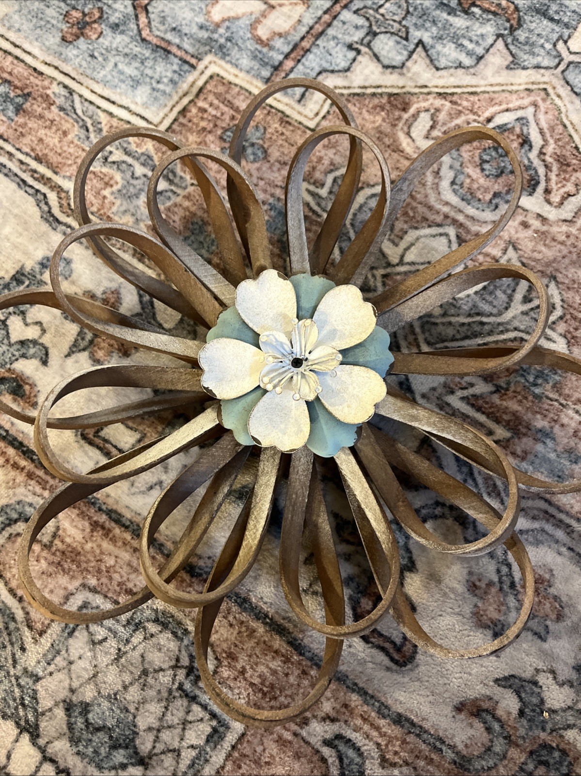 2 Piece Flower Decor