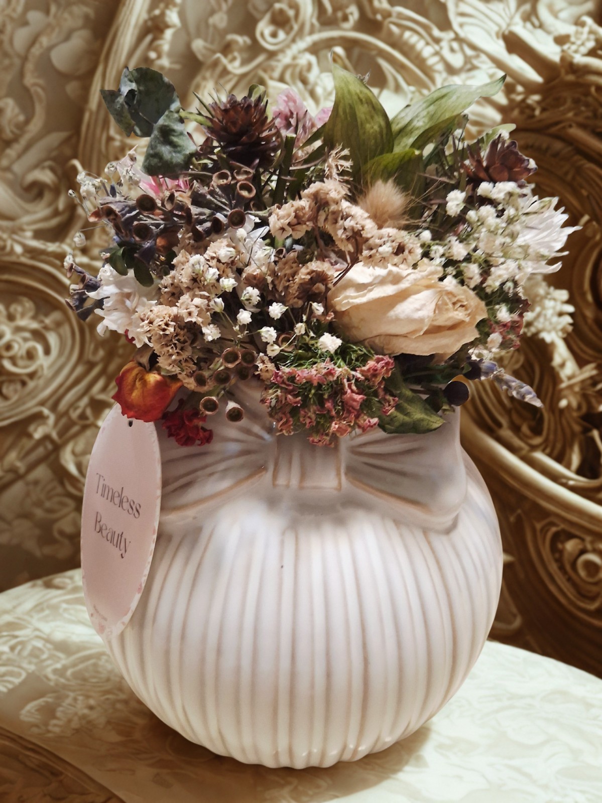 “Summer Breeze Scents Dried Arrangement”