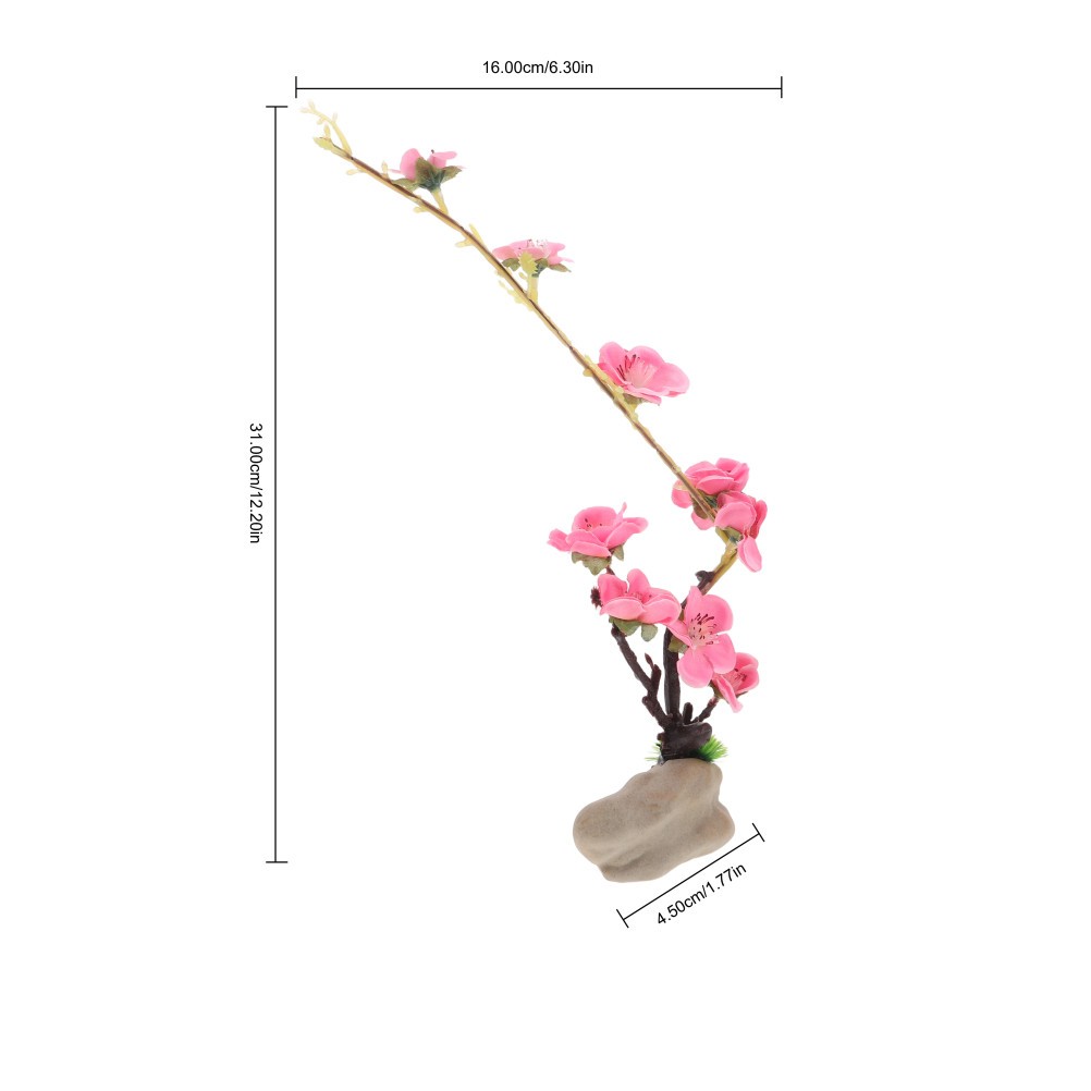 Decorative Flowers for Cold Dishes Sushi Serving Plate Dining Table Centerpiece