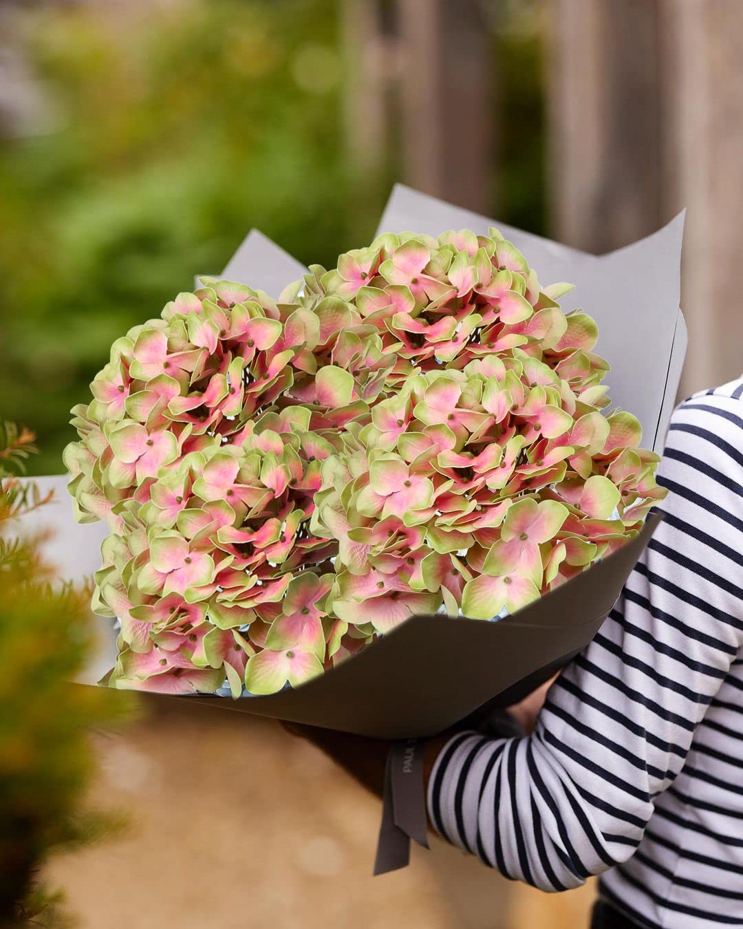 Fake Hydrangeas Real Touch Hydrangea Flowers 26″ Large Artificial Hydrangea F…