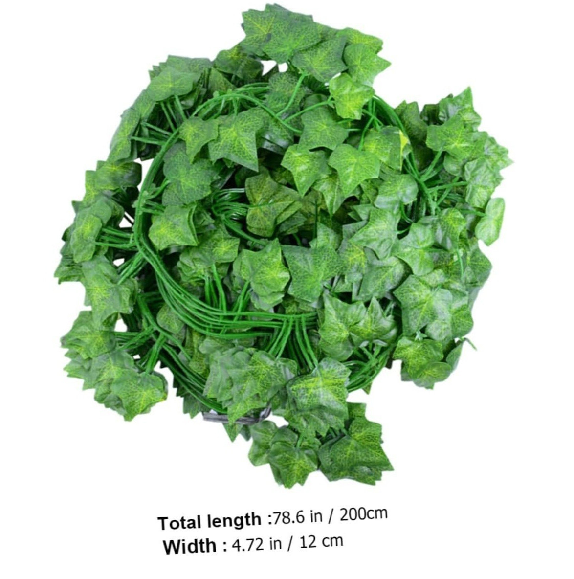 LIFKOME 12pcs Faux Greenery Vine Garland Artificial Leaves for Home
