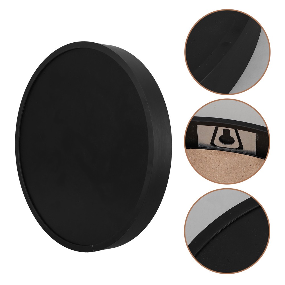 Round Picture Frame: Circular Wall Hanging Photo Frame for Art, Photos, Canvas,