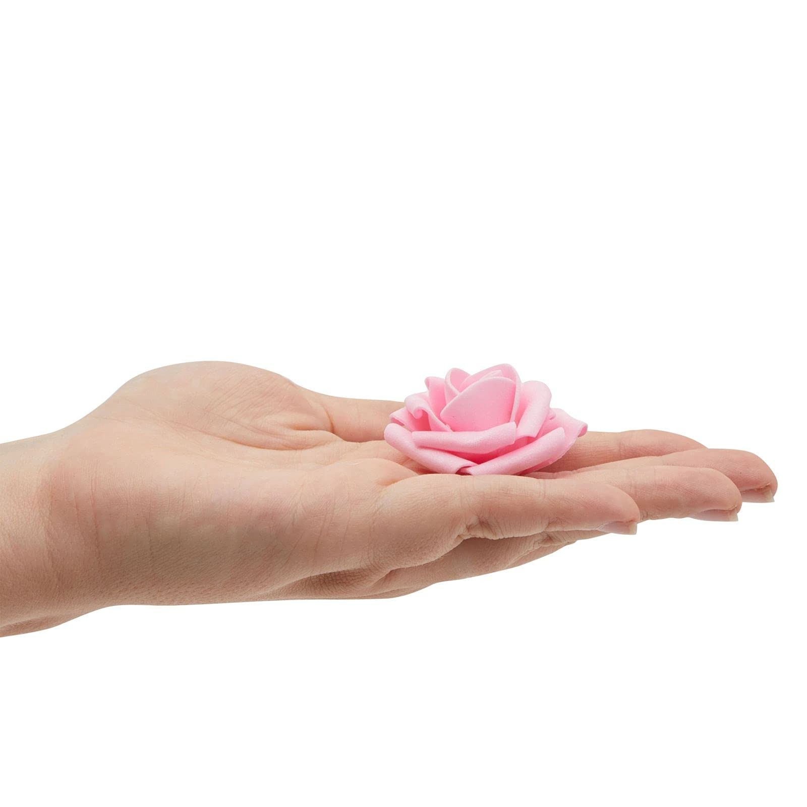 Artificial Roses Foam Rose Heads 2 Inch Mixed Pink Flowers Crafts 200 PCS Set