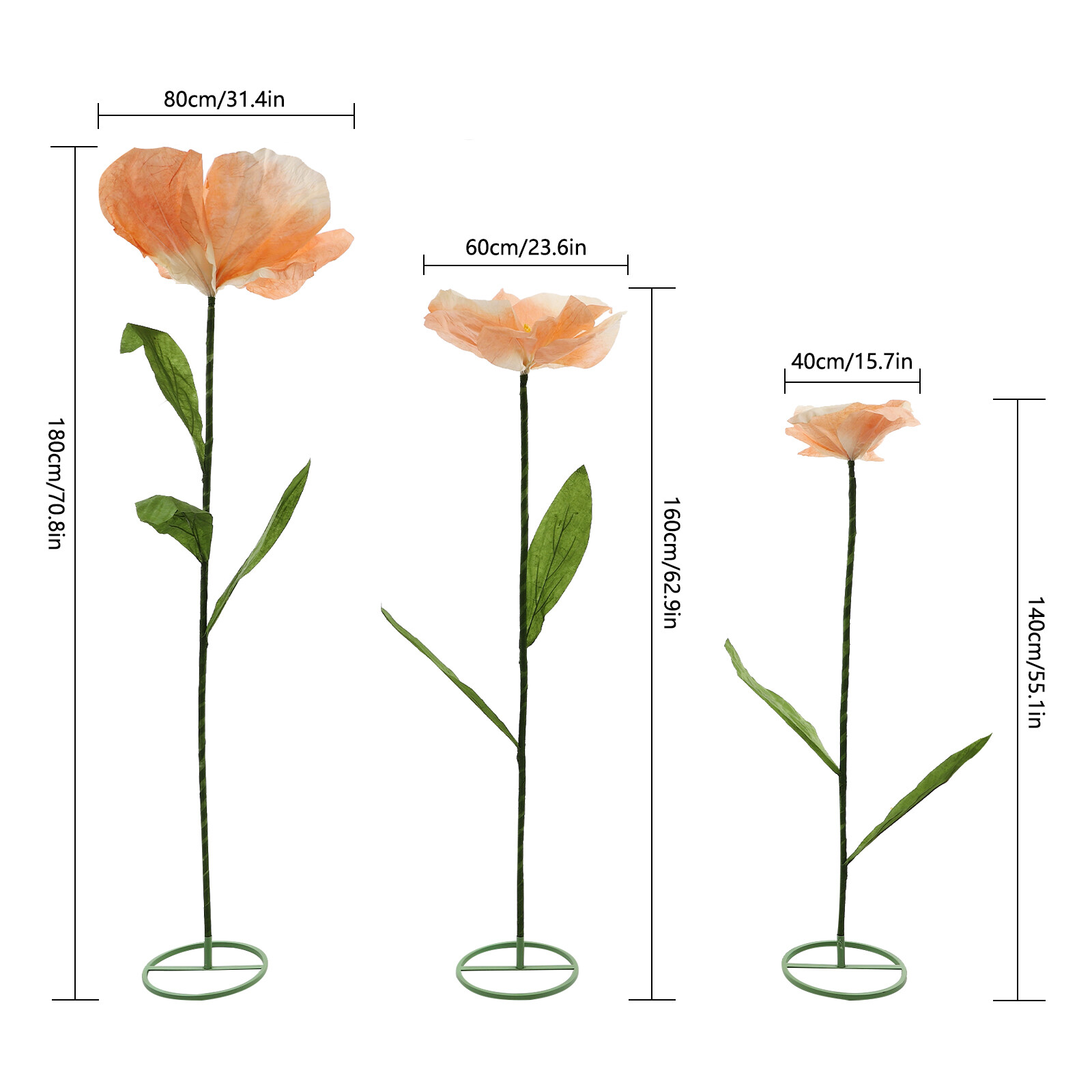 3PC Artificial Flower Bouquet Flower Bridal Wedding Supply Home Decor Champagne