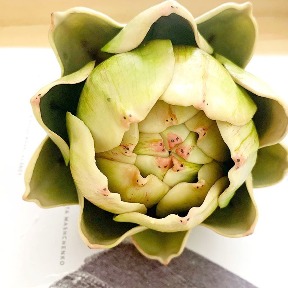10.5 cm Tall Artificial Artichoke for Wedding Centerpiece For Kitchen Use