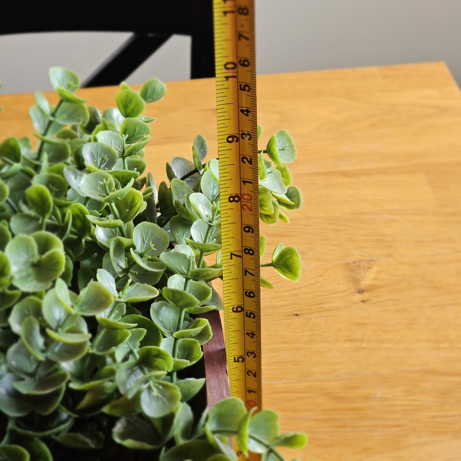 Faux Eucalyptus Boxwood with Cascading Leaves
