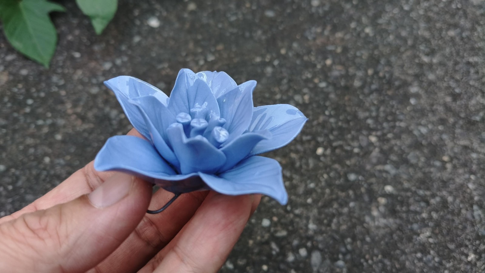 Ceramic Flower Wall Art Decor, Artificial Flower Wall Sculpture,Handmade Cera…
