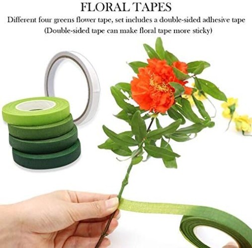 DIY Floral Arrangement Kit: 17 Tools including Wire Cutter & Water Tubes