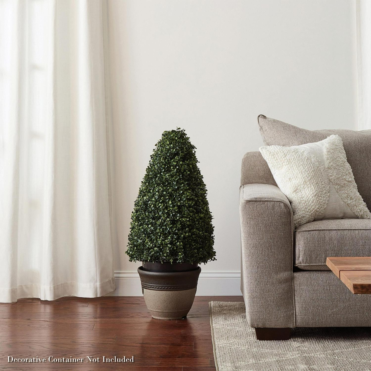 Pure Garden Artificial Boxwood Topiary
