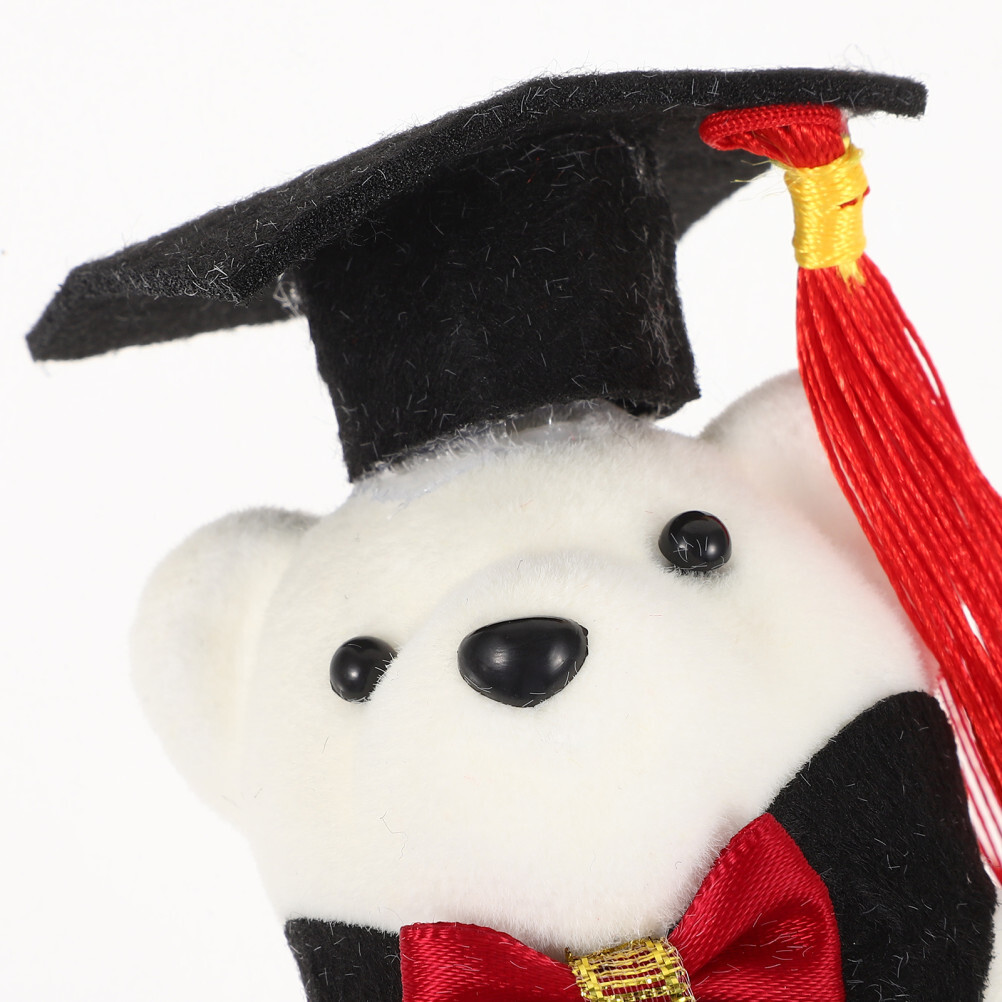 10PCS Graduates Gift Graduation Bear Dolls Plush Stuffed Animal Toys
