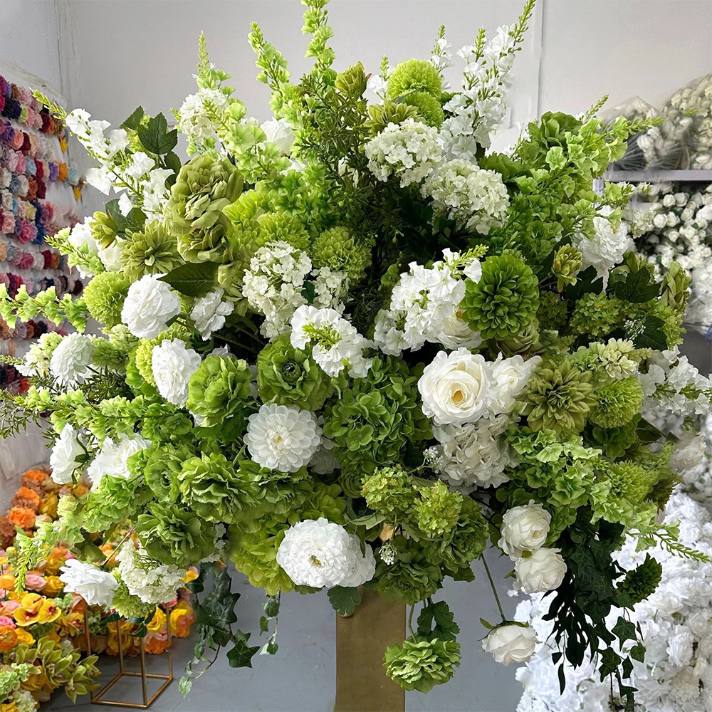 80/70/60/50/30Cm Artificial Pink Large Flower Ball, Table Centerpiece for Weddin