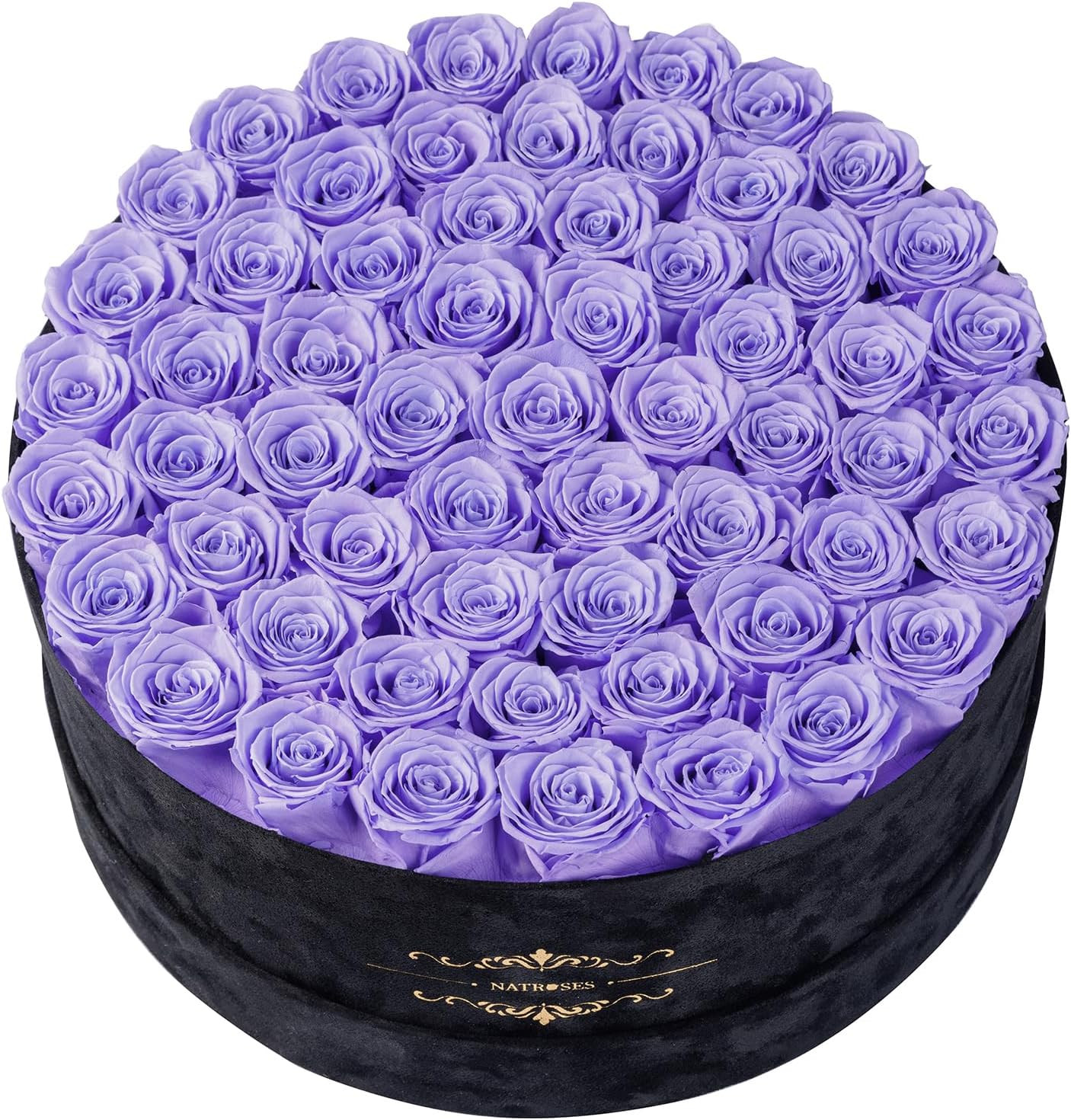 Gifts for Her 27 Piece Forever Preserved Roses in a Box, Preserved Flowers for D