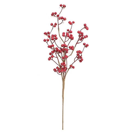 Winter Gooseberry Pick / Spray 26″ High – Christmas Holiday Winter Floral