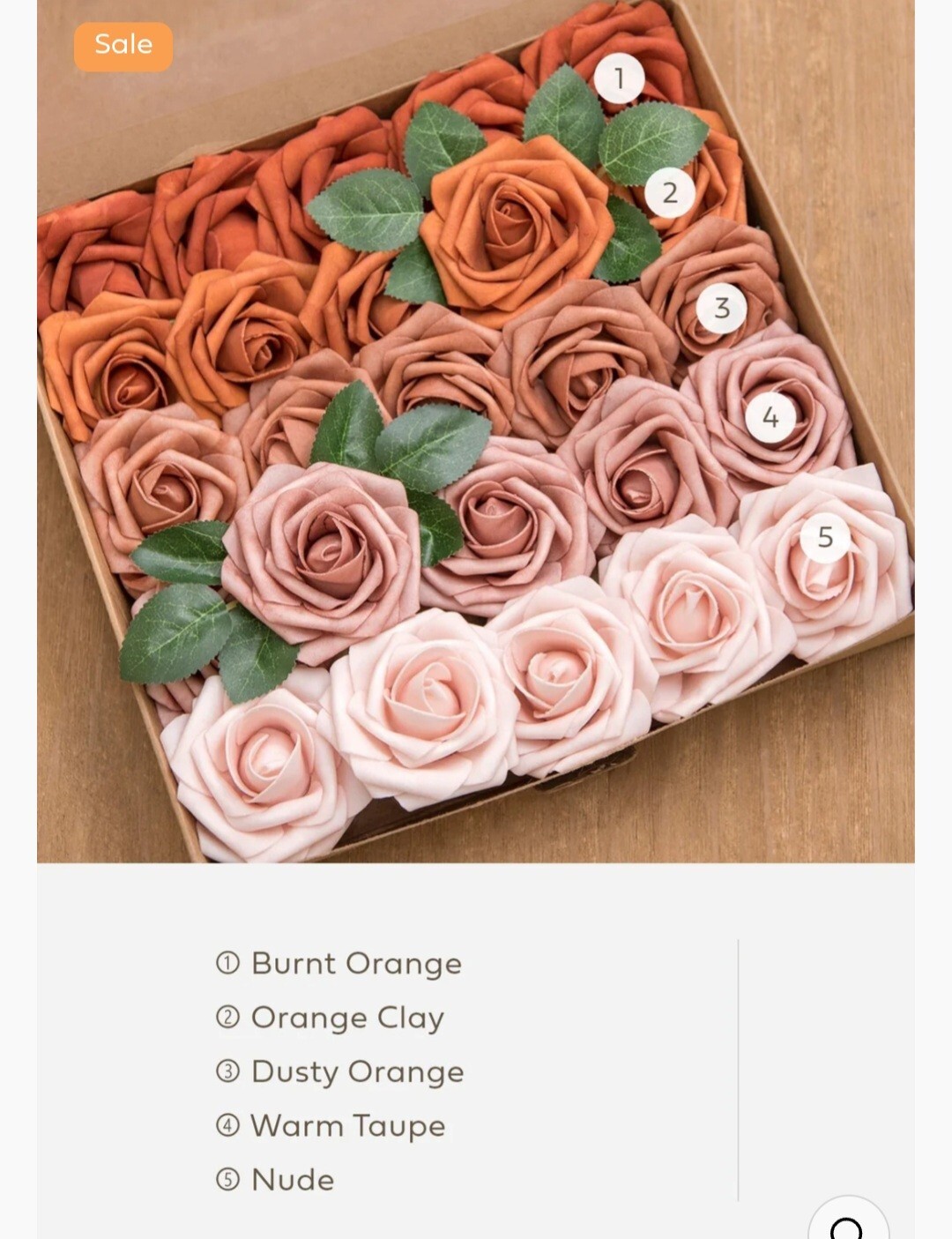 Artificial Foam Roses
