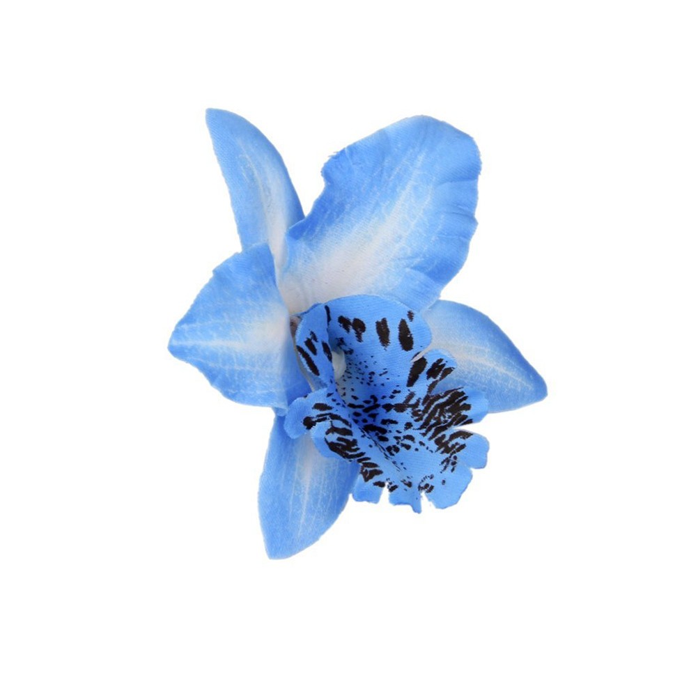 20 Pcs Artificial Butterfly Flower Flowers Heads for Decoration Silk Orchid