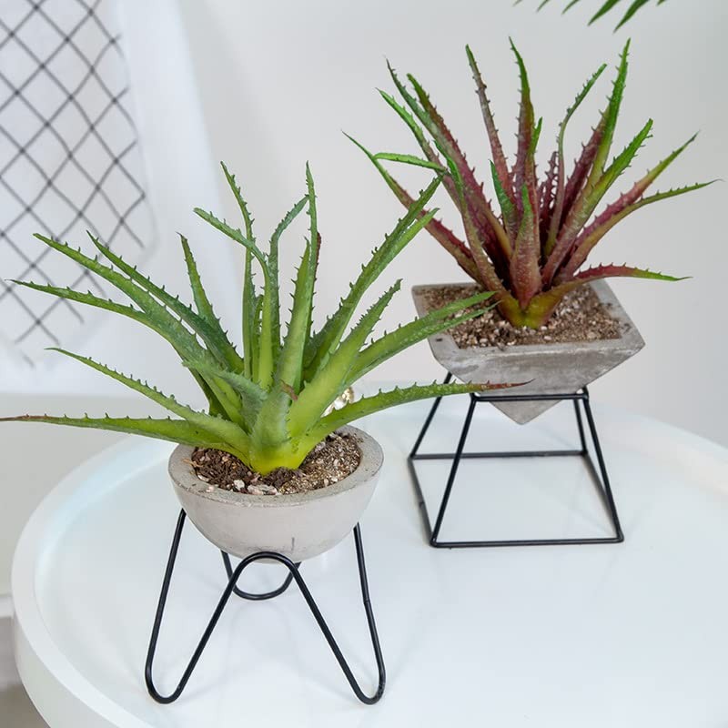 1 Piece Fake Succulent Plant Artificial Succulent Aloe Plant Realistic Textur…