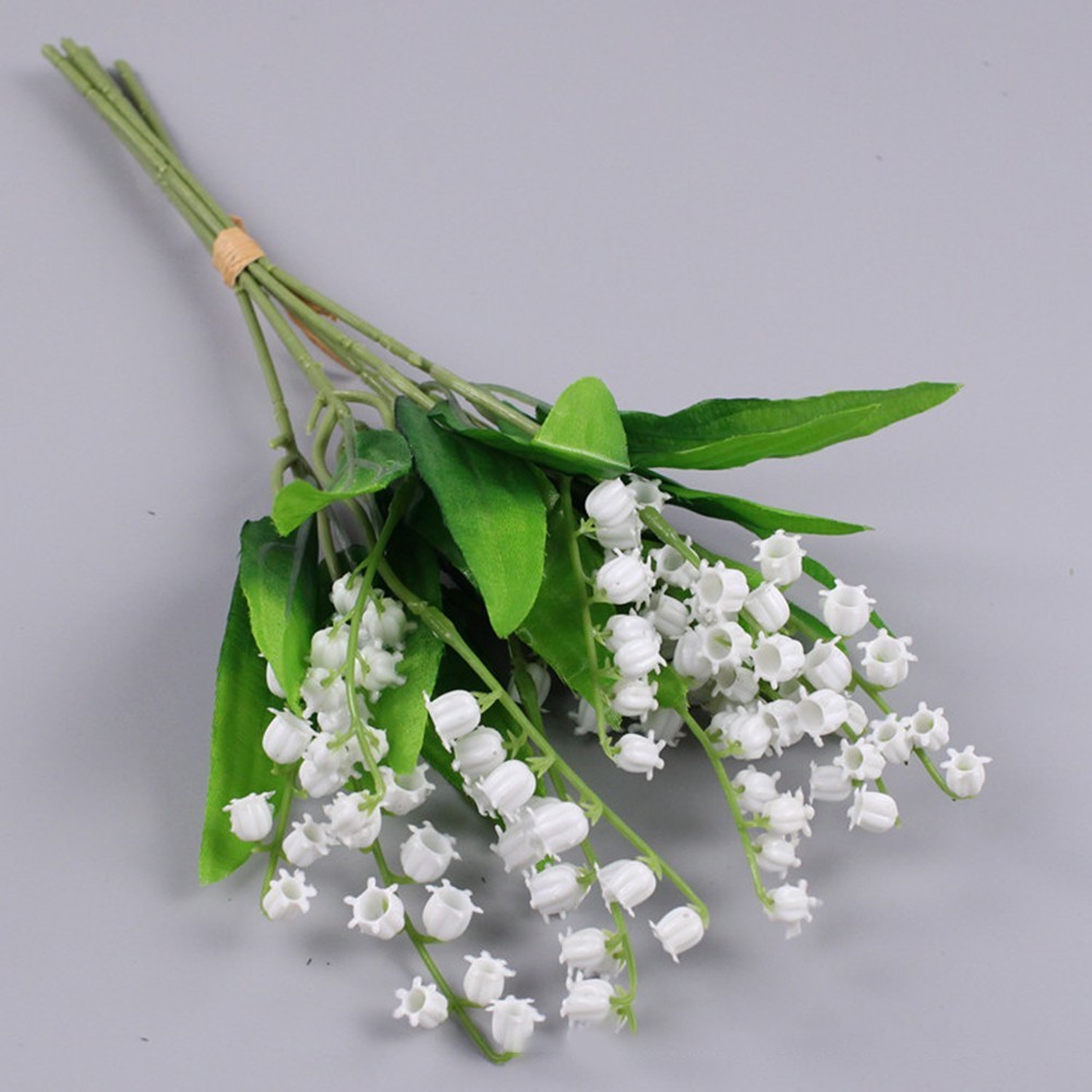 Vibrant Artificial Lily of the Valley Flowers for Elegant Home and Office Decor