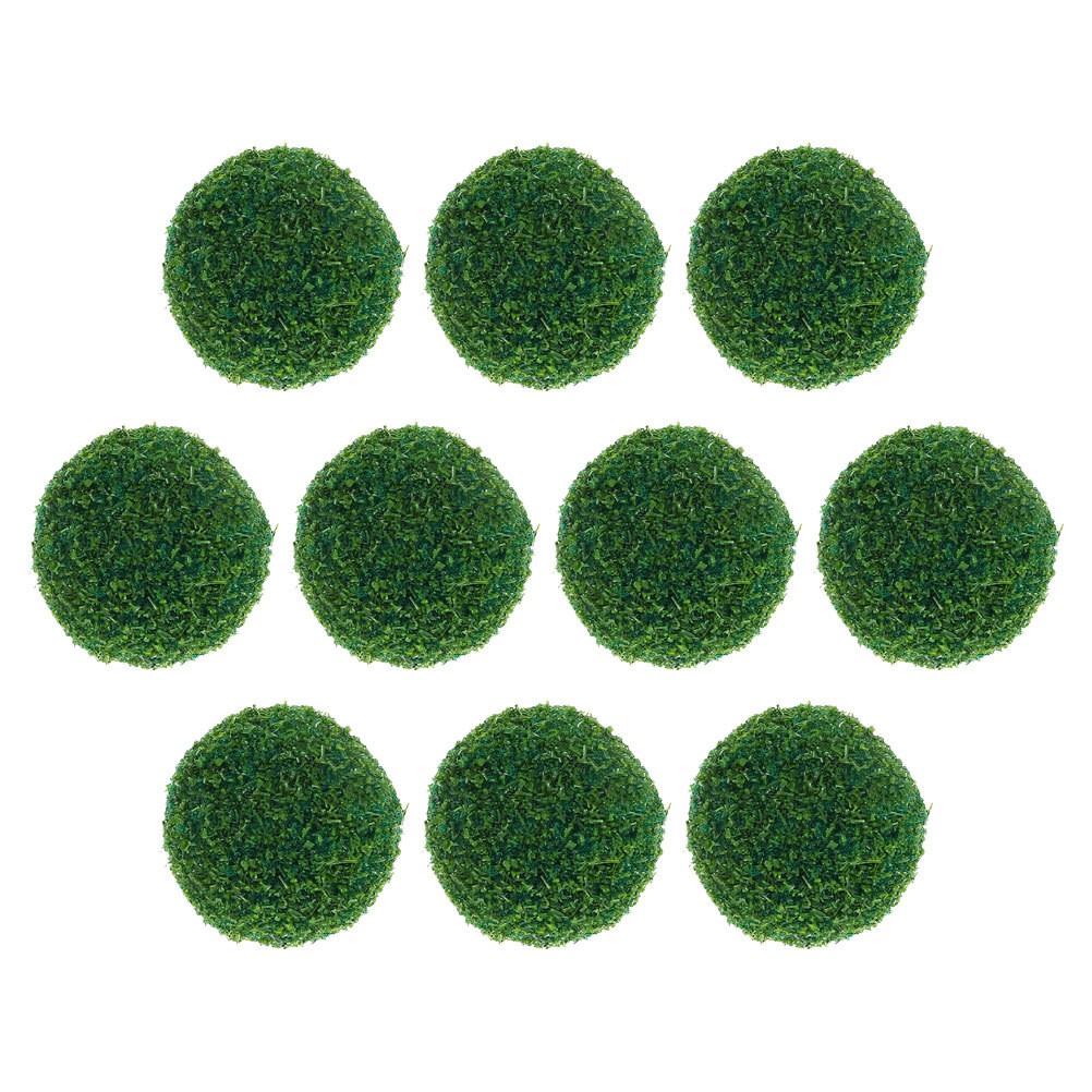 10 Pcs Miniature Artificial Plant Spheres For Fairy Garden And Model Building