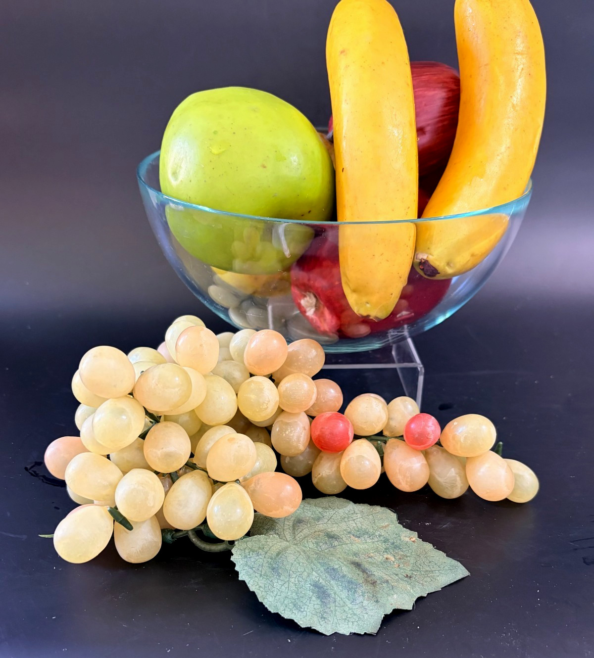 Modern Decorative Faux Fruit Set Realistic Kitchen Table Centerpiece Bowl Filler