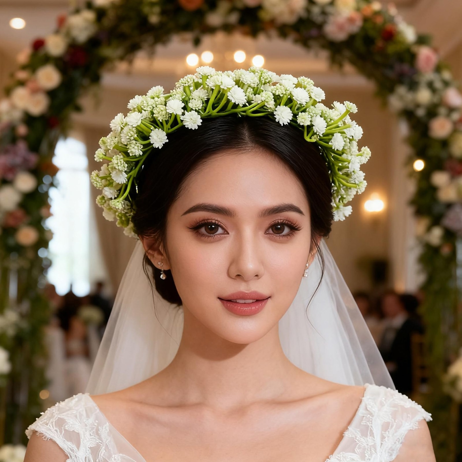 30 Pcs White Babys Breath Artificial Flowers Real Touch Gypsophila Bouquets
