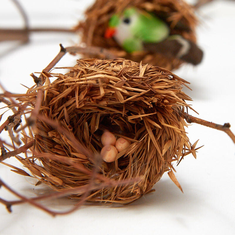 Package of 6 Nesting Artificial Mushroom Bird 13-1/2″ Branches