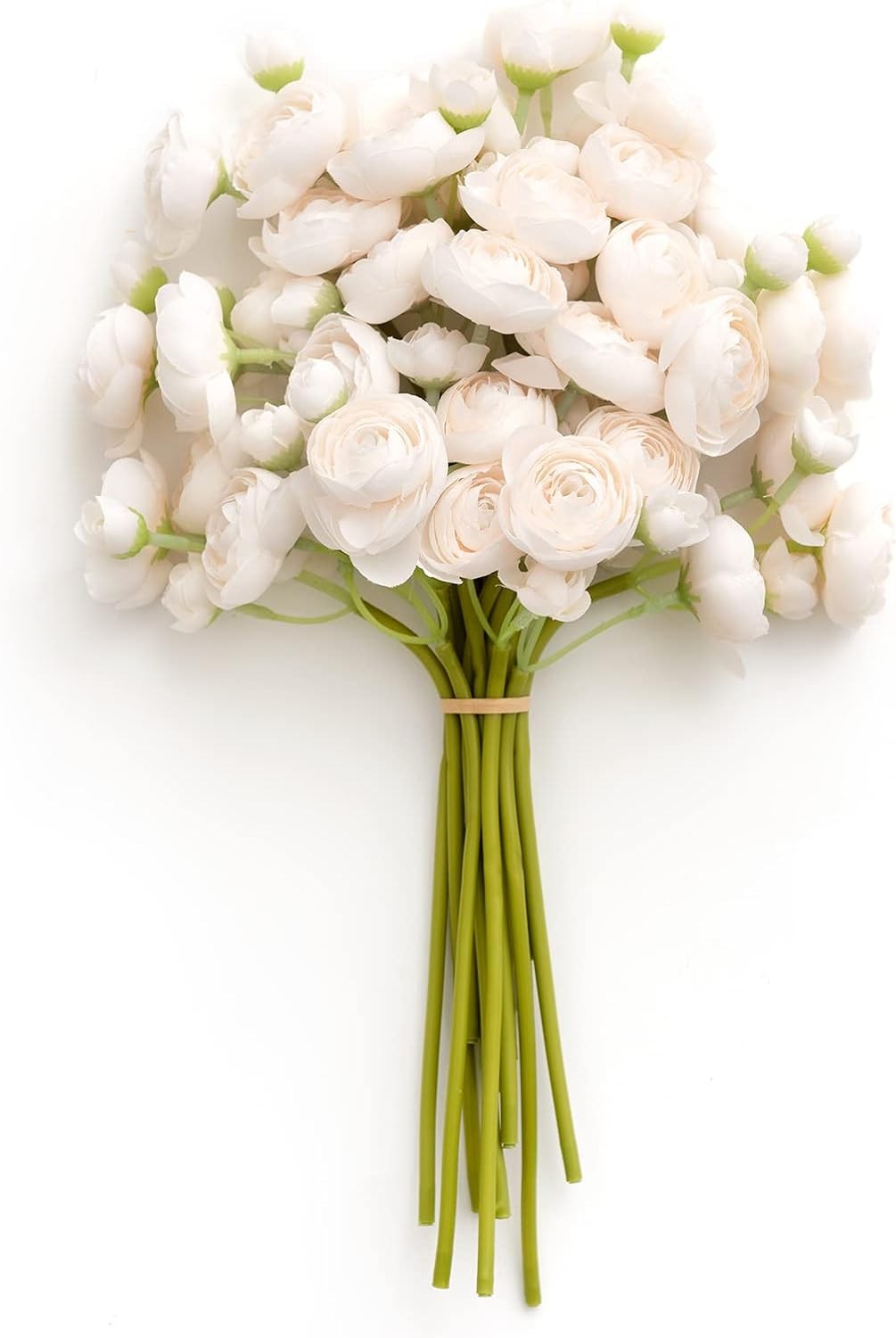 18Pcs Artificial Silk Mini Ranunculus Flowers Wedding Bouquet Filler Home Decor