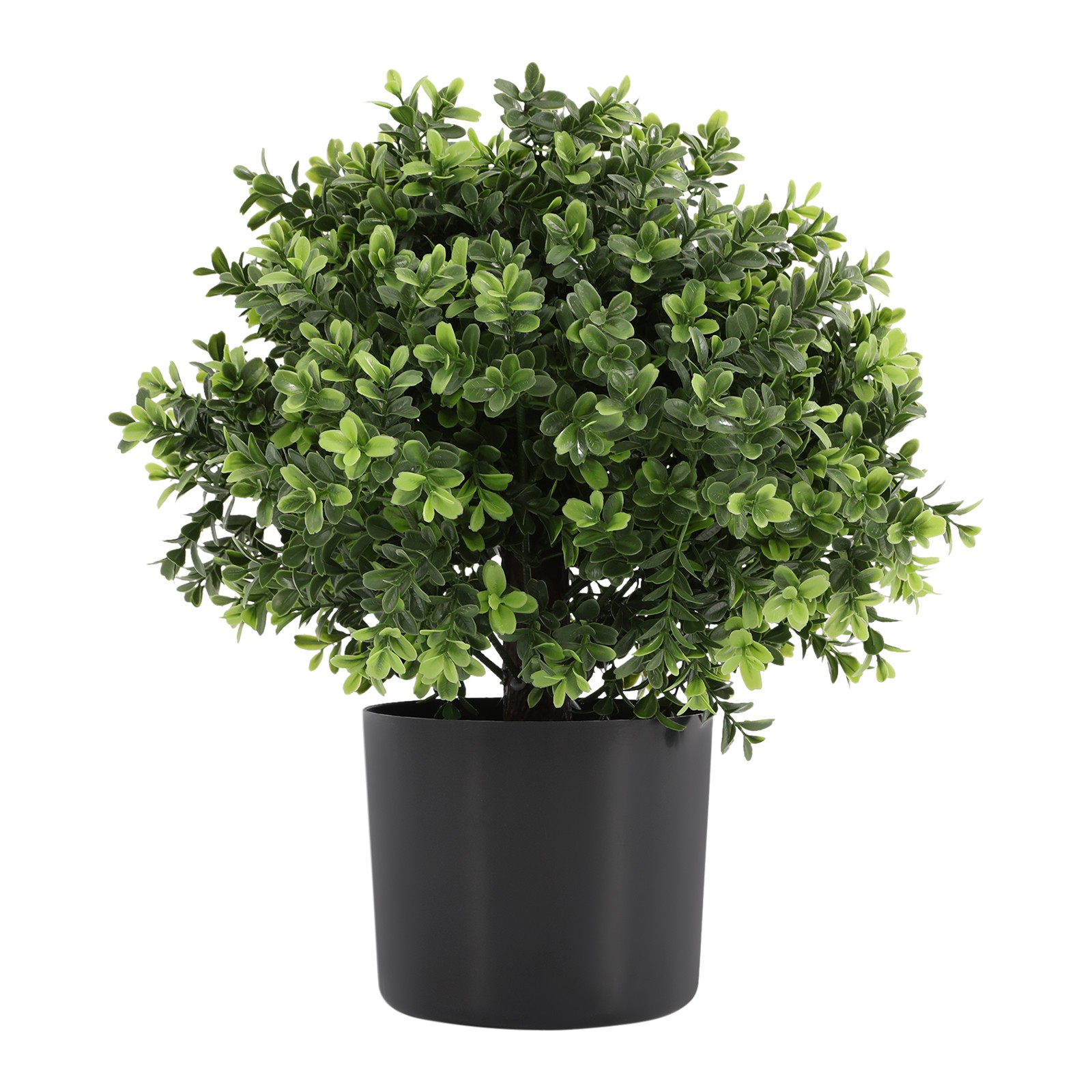 2pcs 22″ Artificial Boxwood Topiary Ball Tree UV-protected leaves Indoor/Outdoor