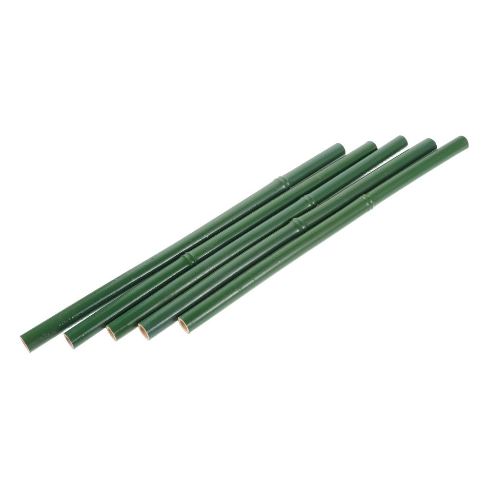 5Pcs Faux Bamboo Sticks Realistic Design for Outdoor and Indoor Fence Or Decor