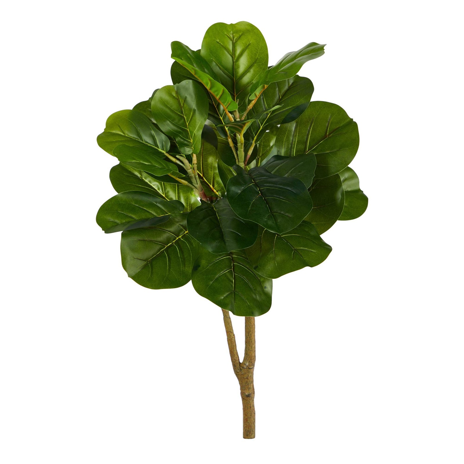 Nearly Natural 2.5ft. Fiddle Leaf Fig Artificial Tree No Pot