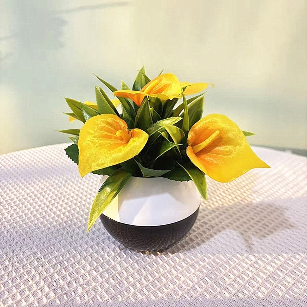 Artificial Calla for lily Simulation Flower for Minimalist Modern Decor Style