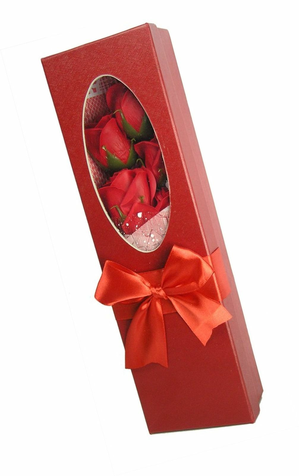 VALENTINE’S DAY GIFT. Set of 5 Red Rose Bouquet in a Box !!US SELLER !!