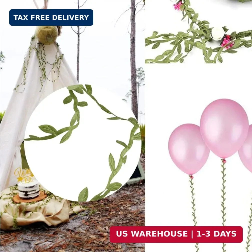 65 Ft Artificial Vines,Artificial Eucalyptus Leaf Garland Fake Hanging Plants Le
