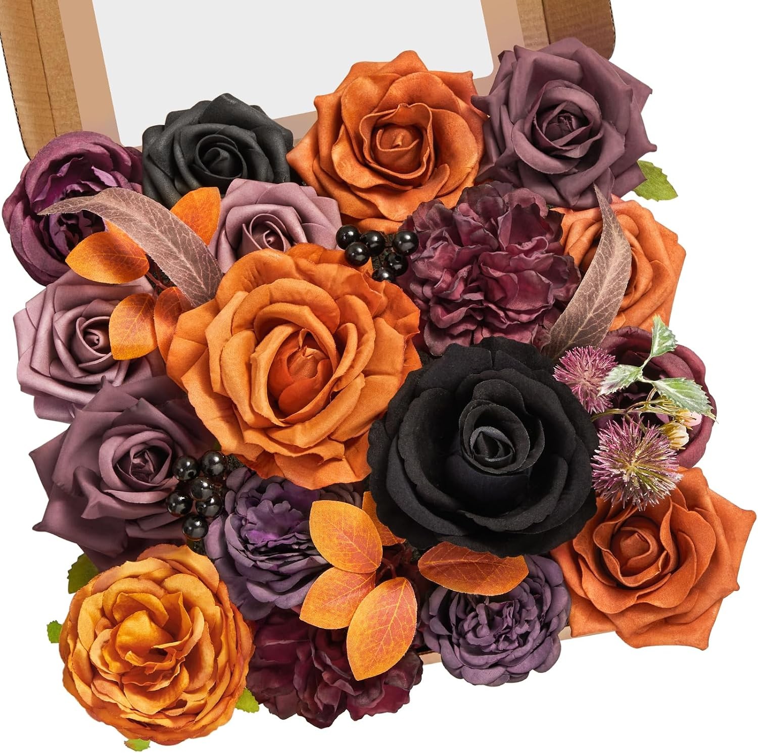 Artificial Flowers Dark Magenta Hot Pink Fake Wedding Flowers Silk Flowers Faux