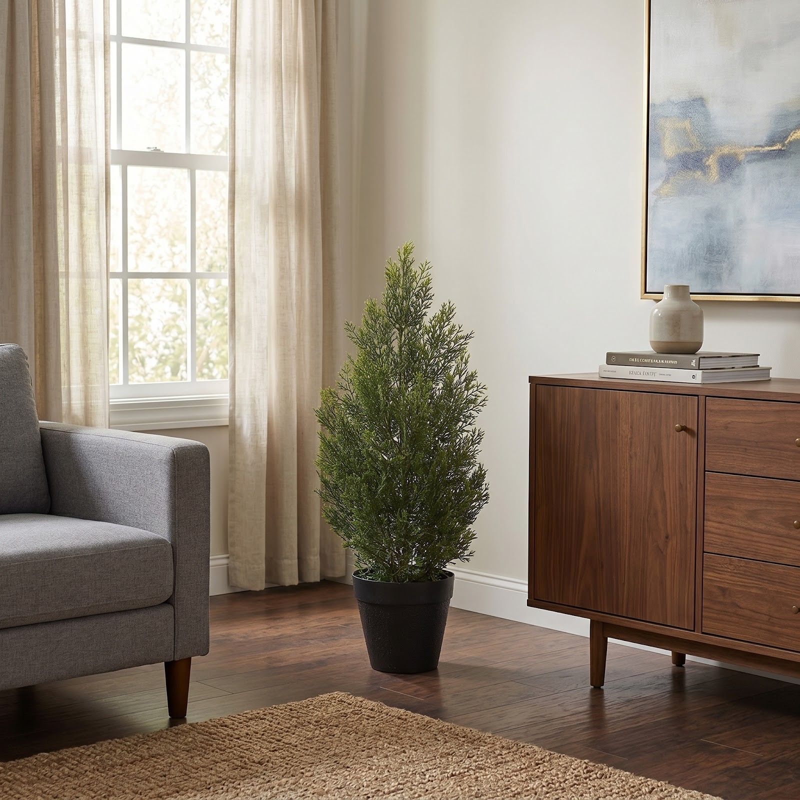 2′ Mini Cedar Pine Tree (Indoor/Outdoor)