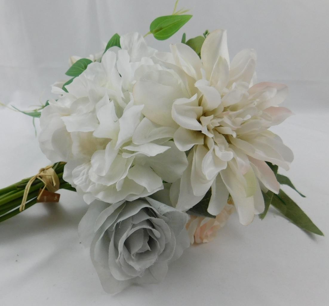 Ashland Fall Autumn Deluxe Bouquet White Flowers Florals New