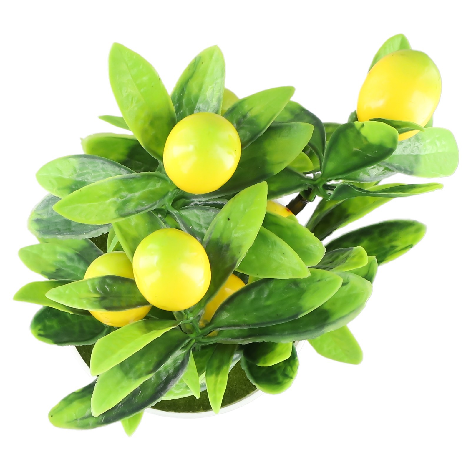Artificial Lemon Tree Artificial Potted Flowers False Plant Diameter 18cm