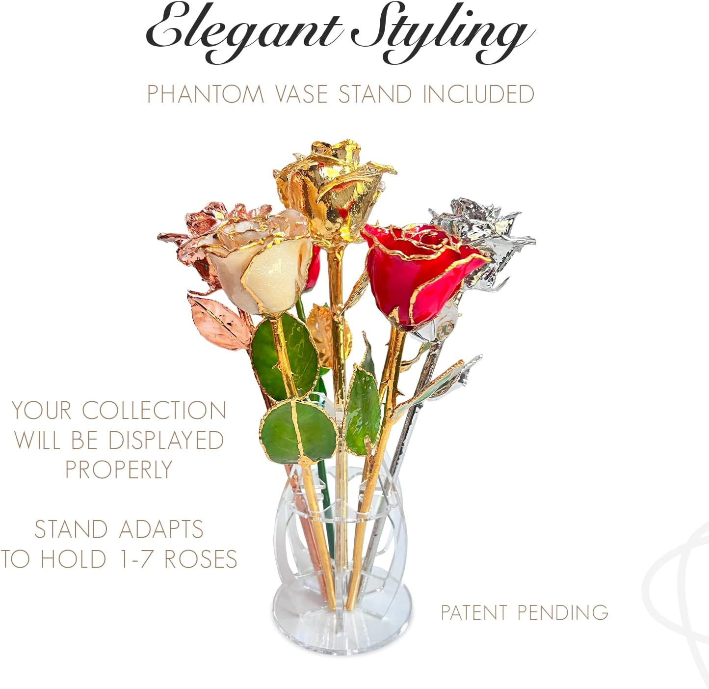 Bloom Box Bundle | a Genuine, One of a Kind Hand Dipped Gold Rose with Beautiful