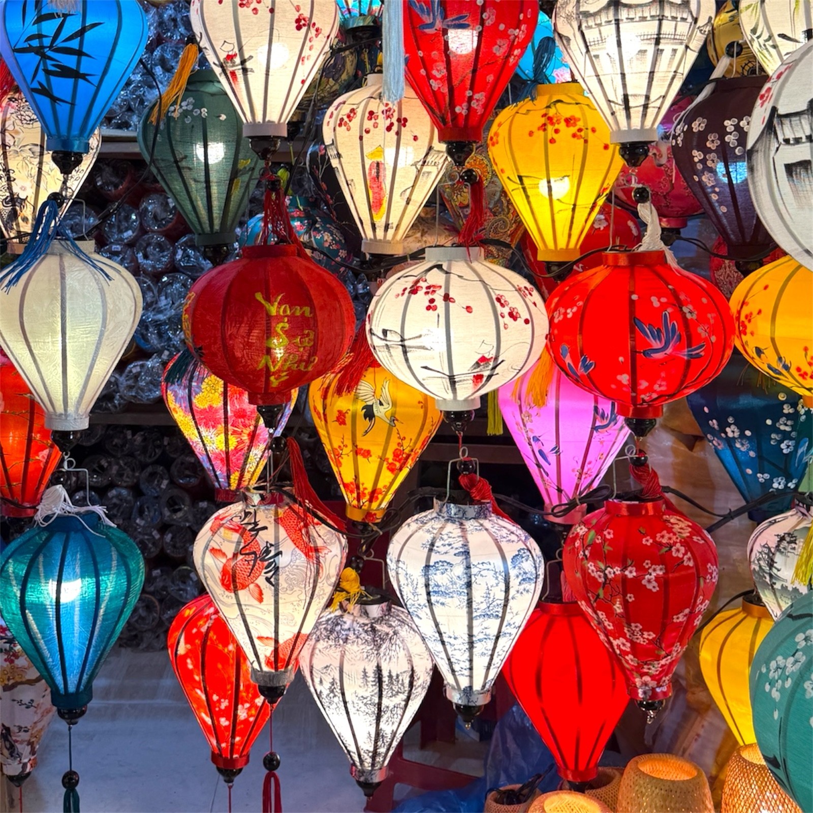 set 5 pcs silk lanterns 14 inches wedding decorations home & garden decorations