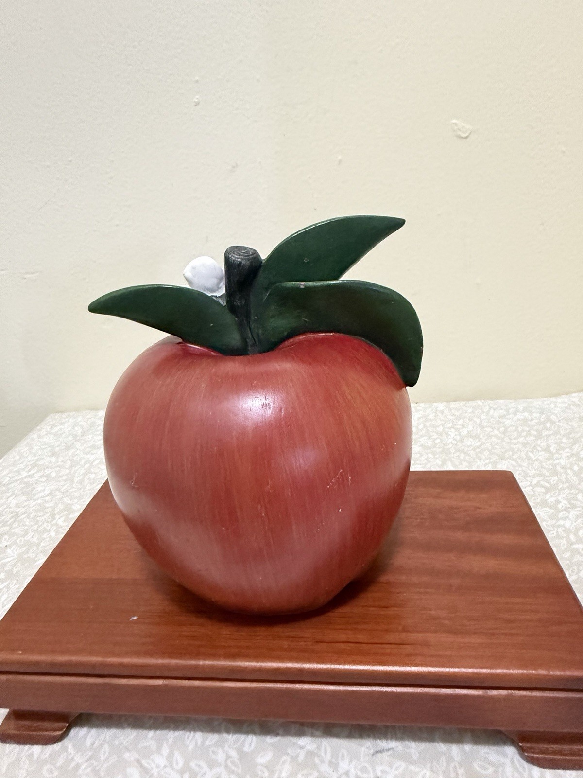 Decorative Apple Whit Leaves & Flower For Mothers Day or For Any Occasion Mom
