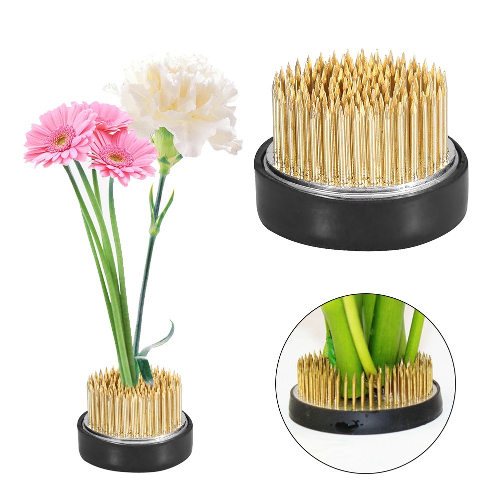 (Dia. 4.6cm)Round Flower Arrangement Pin Ikebana Kenzan Flower Decoration