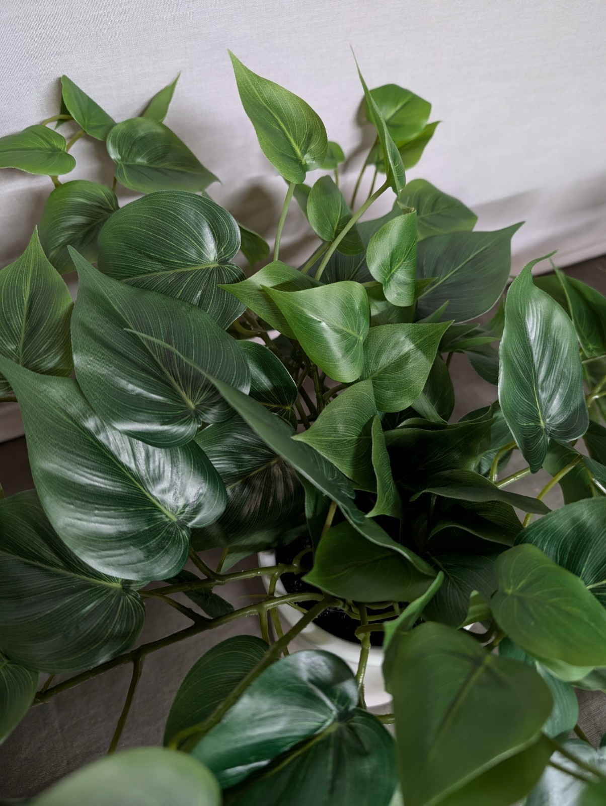 Lot of 2 – Threshold Realistic Faux Pothos Plants in Ceramic Pot