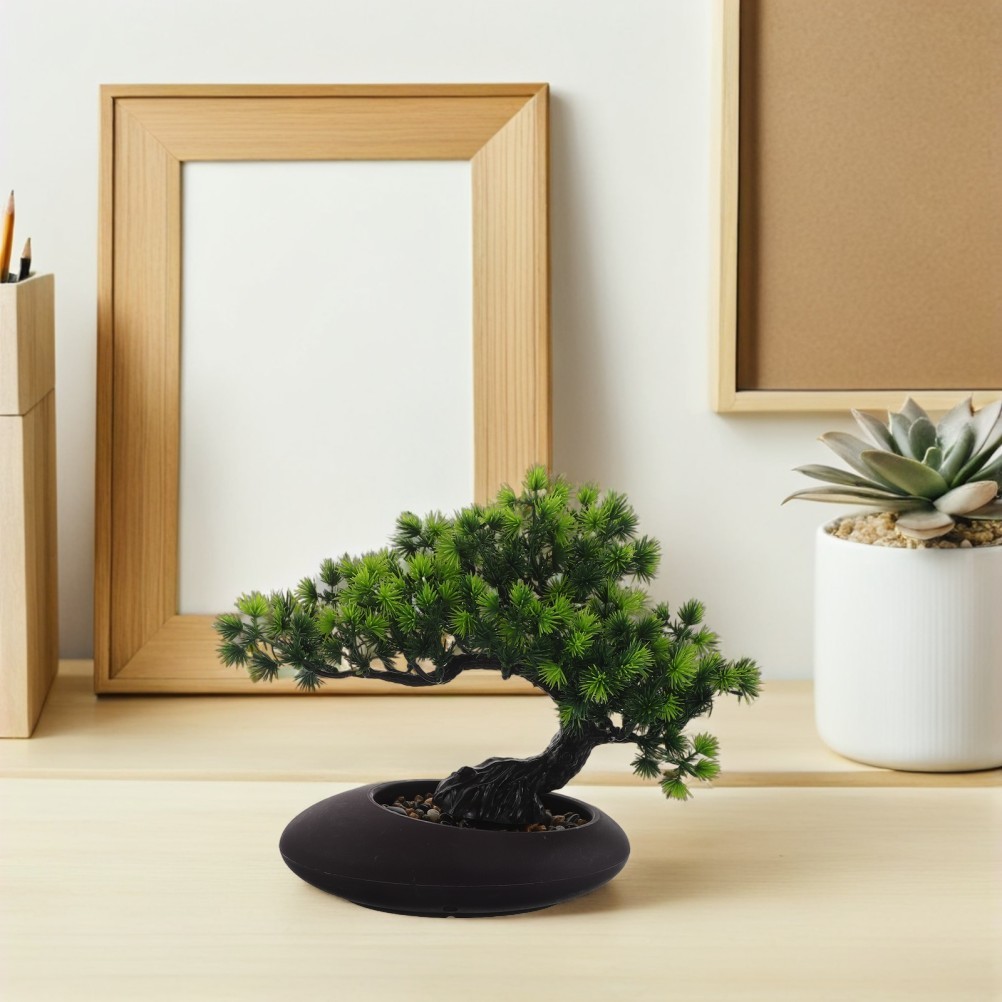 Artificial Bonsai Plants Simulated Tree Desktop Decoration Feng Shui