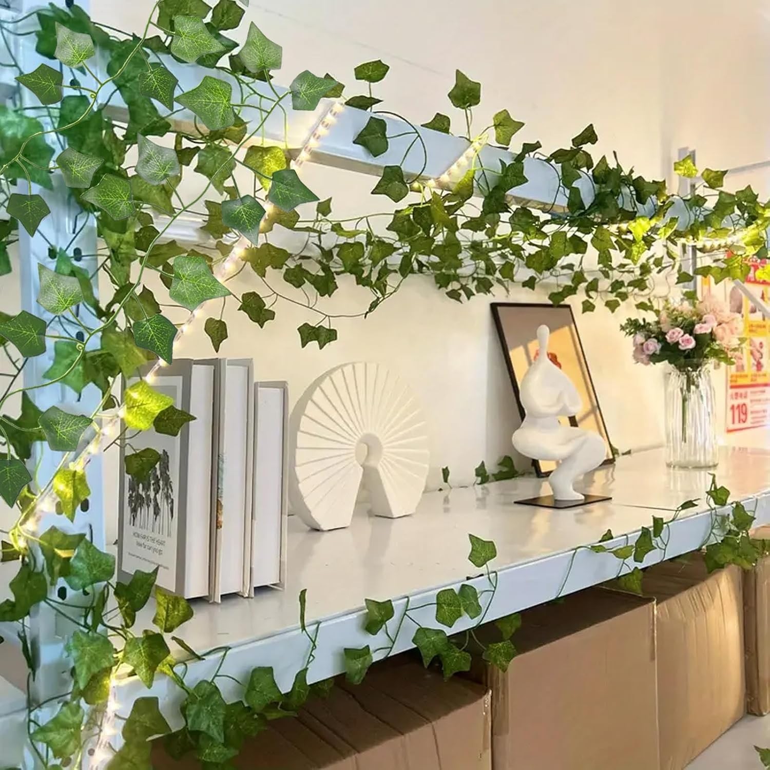 Fake Vines for Room Decor 86 FT Artificial Ivy Garland Hanging Plants Faux